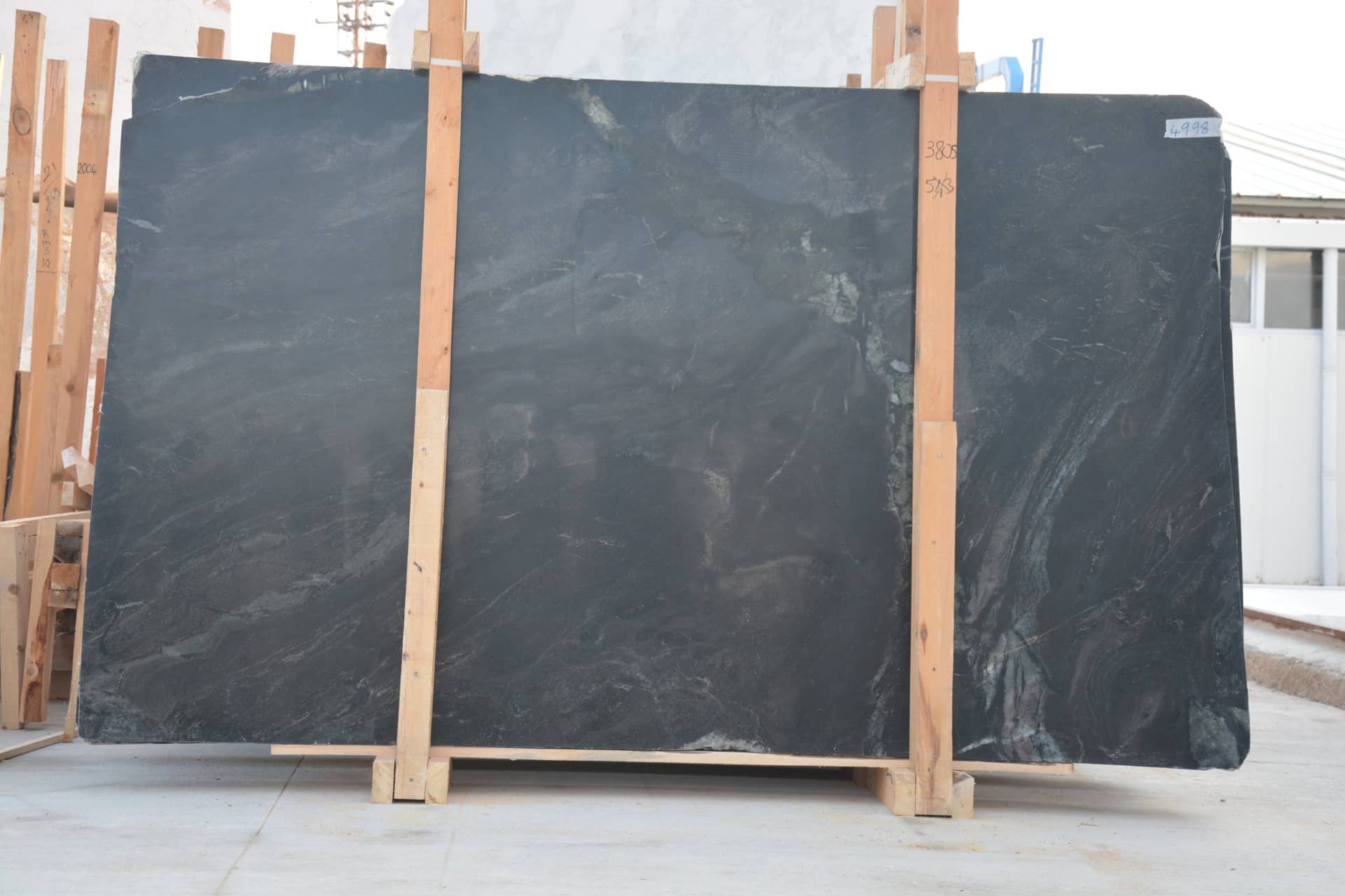 Picasso polished marble slab
