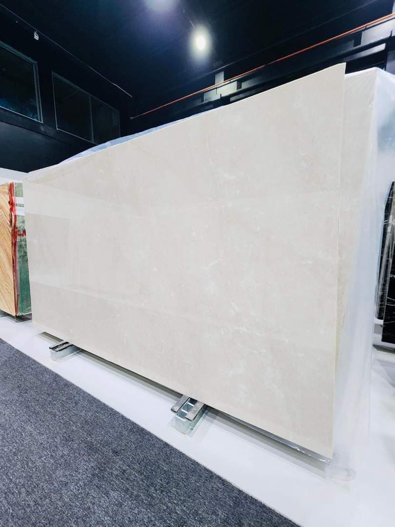 Dolce Cream Polished marble slab