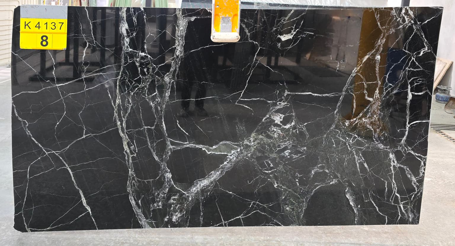 Verde Levanto Polished marble slab