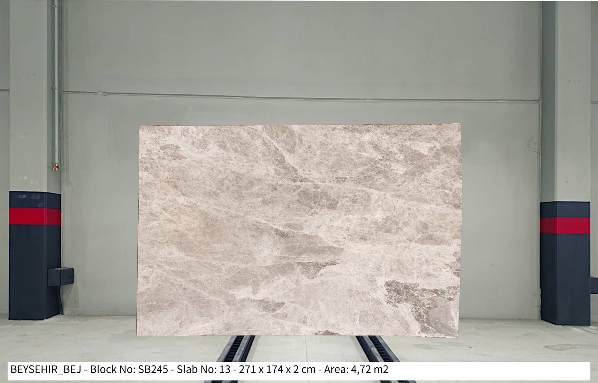 BEYŞEHİR BEJ Polished marble slab