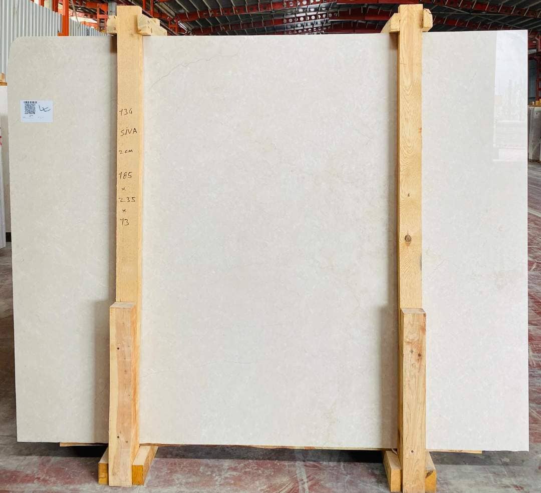 Crema Uno - Crema Siva Polished marble slab