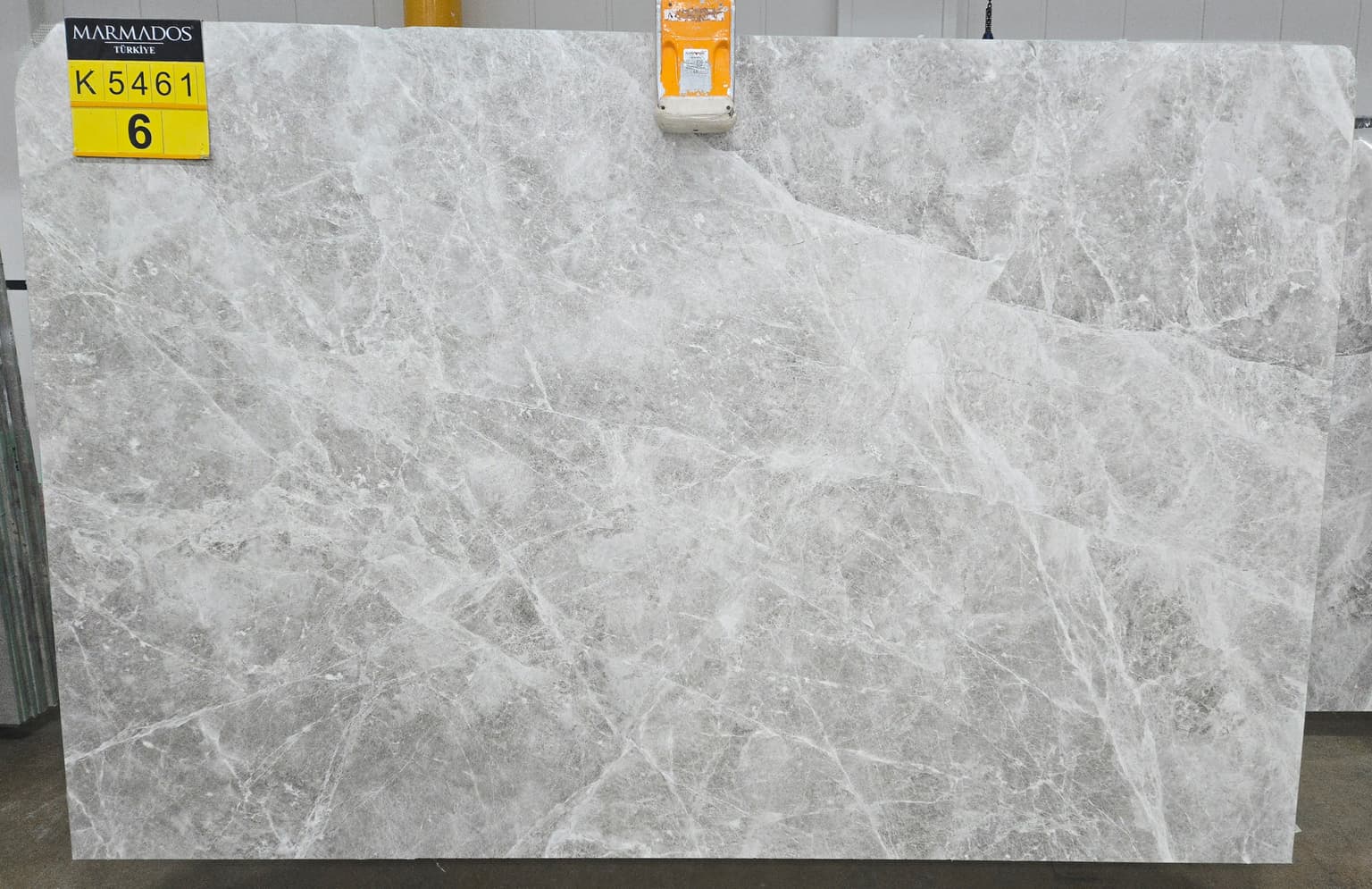 Santorini Grey Honed marble slab